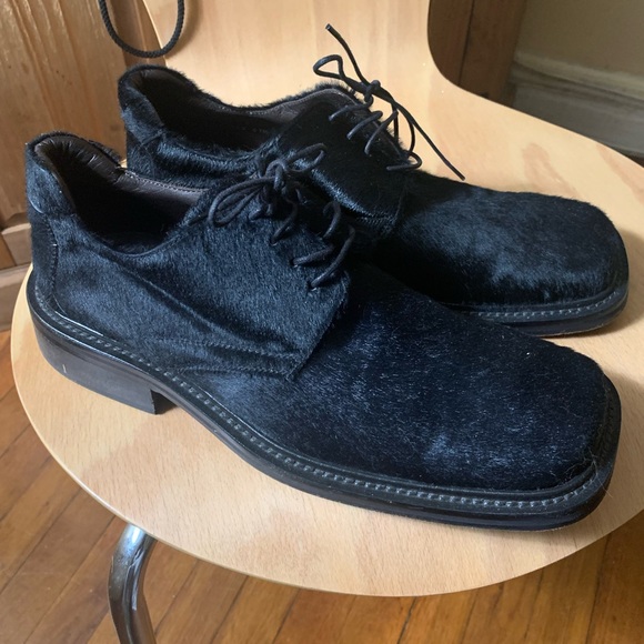 REAL PONY SKIN SHOES VERY NICE TO WEAR OUT ON THE TOWN DA’VINCI (Made in Italy) - Picture 1 of 11